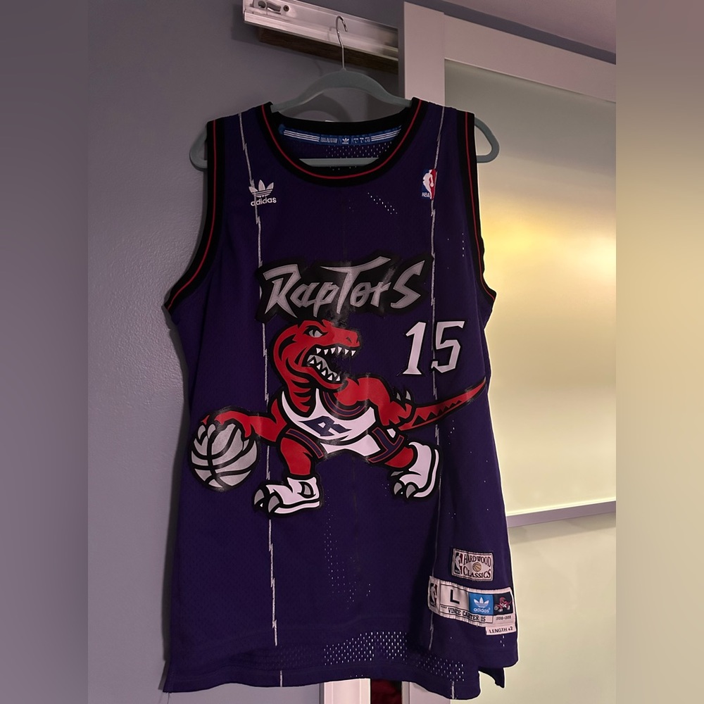 Vince Carter Adidas Originals Raptors Jersey